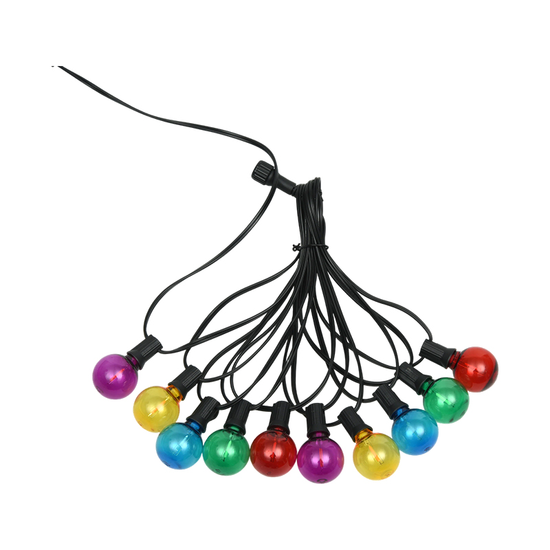 G40 Clip-on E12 Spiral Coloratum Decorative String Lumina