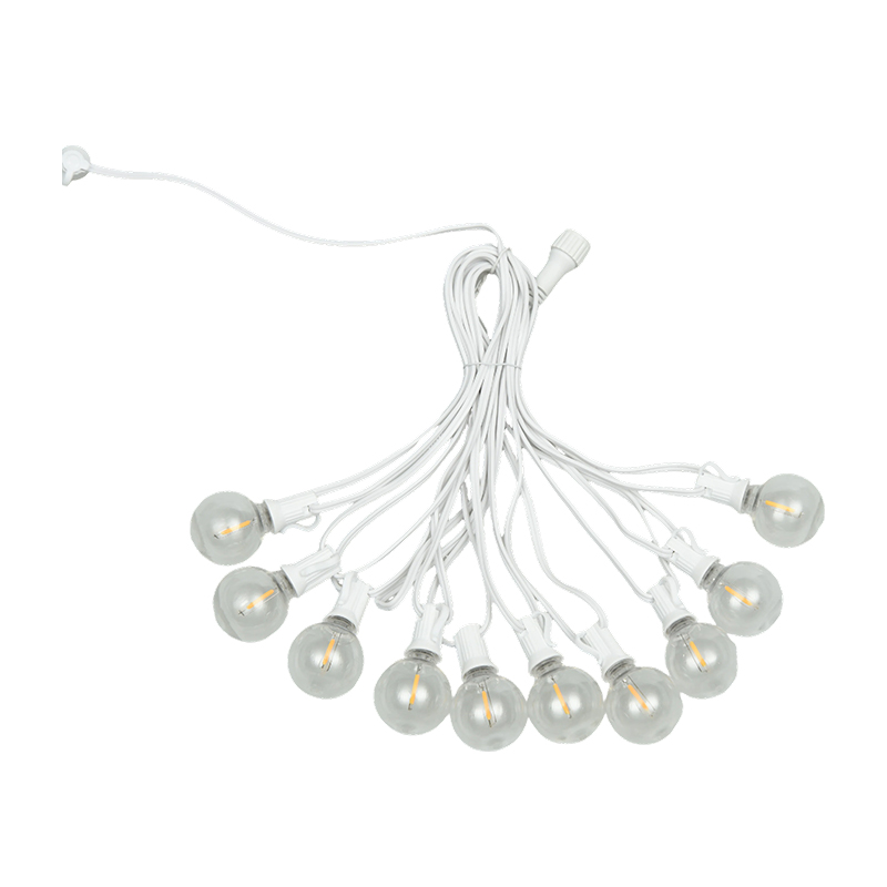 G40 Clip-on E12 Spiral Calida Alba Gloria Luminum (White style)