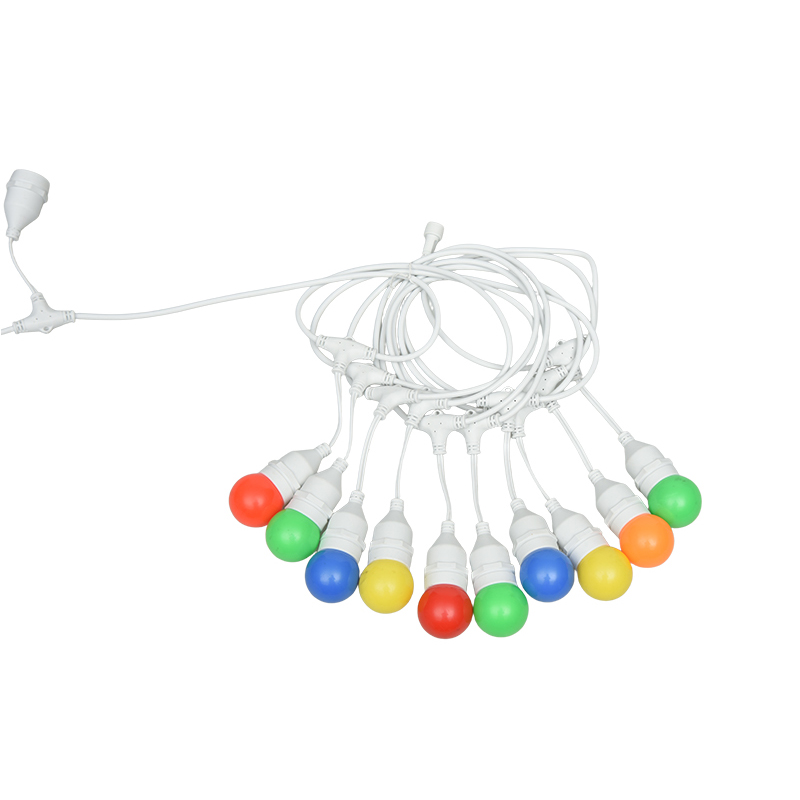 G45 Pendant Type E27 Spiral Colorata Gloria Luminum