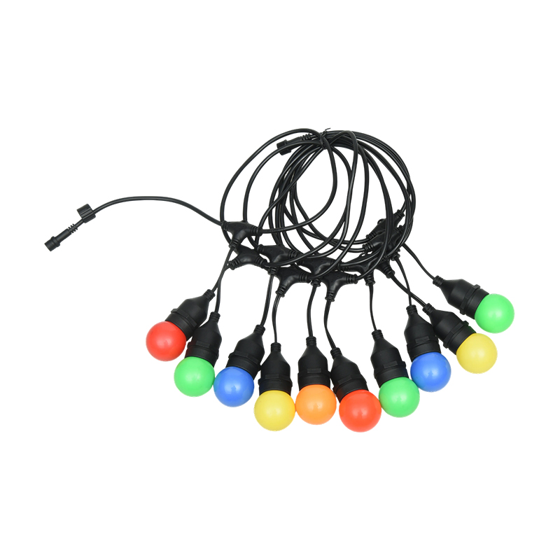 G45 Pendant Type E27 Spiral Colorata Gloria Luminum