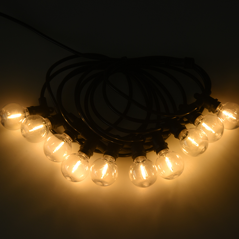 G40 chorda lux solaris integrata (lucerna possessor E12, 5 metra 10 luminaria)