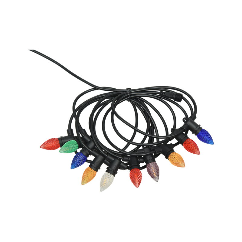 C7 fragum lux E12 cochlea basi colorata 0.5W chorda levis integrata