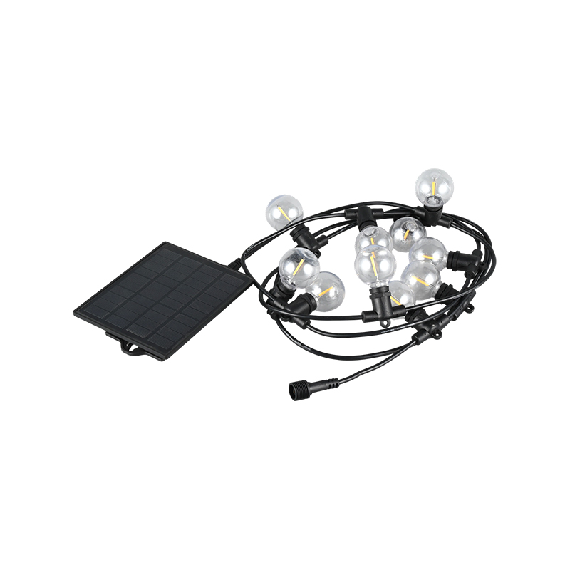 G40 chorda lux solaris integrata (lucerna possessor E12, 5 metra 10 luminaria)